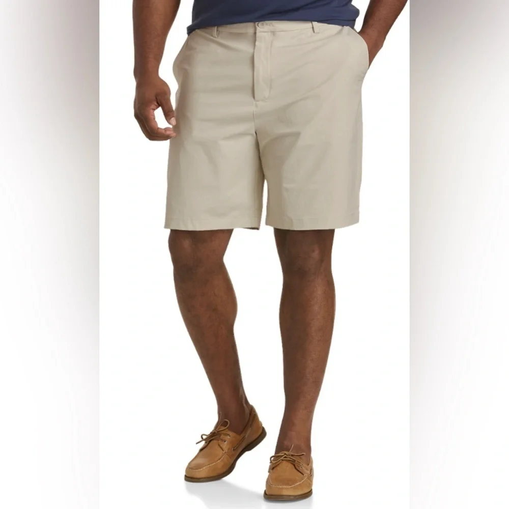 Vineyard Vines Men's Beige Flat Front Shorts